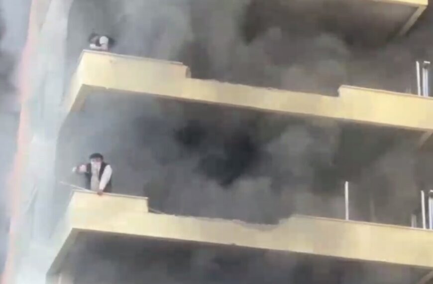 Devastating Blaze Engulfs Building in Alanya, Turkey: Watch the Shocking Video!