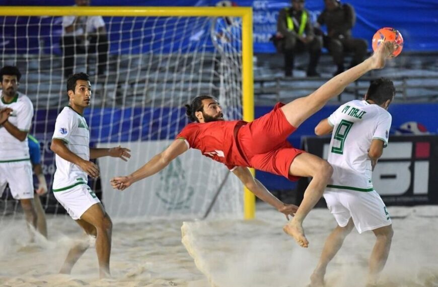 Eight Iranian Players Make Waves as Beach Soccer Stars 2024 Nominees!