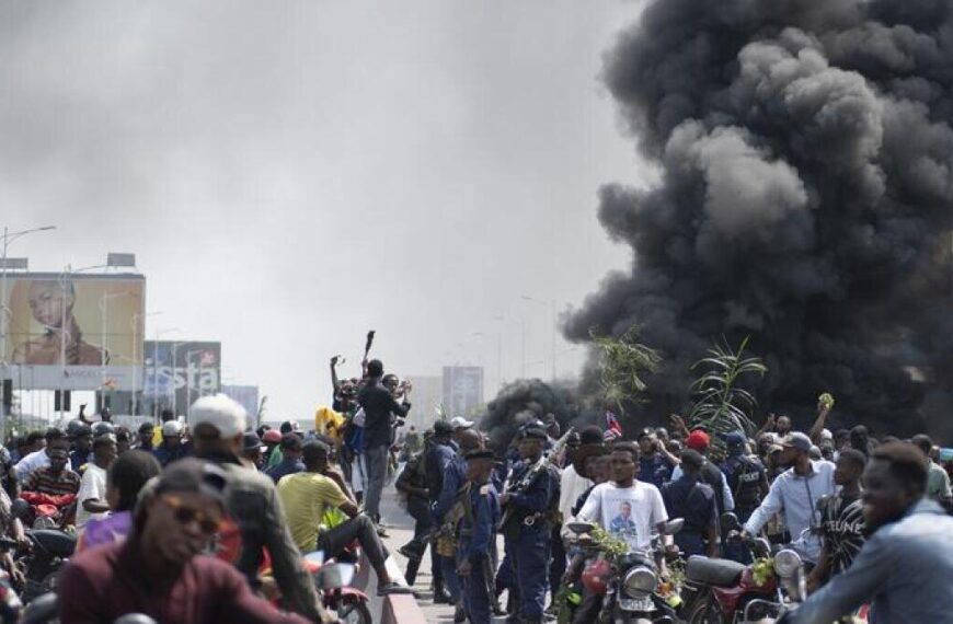 Flames Erupt at US Embassy in Congo: A Shocking Blaze Unfolds