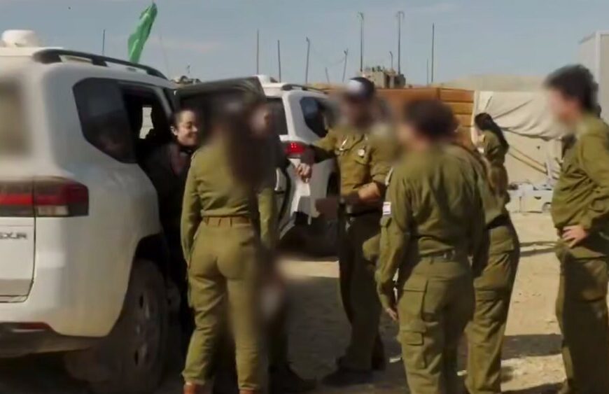 Heartwarming Moment: Red Cross Delivers 4 Hostages to Israel in Emotional Video