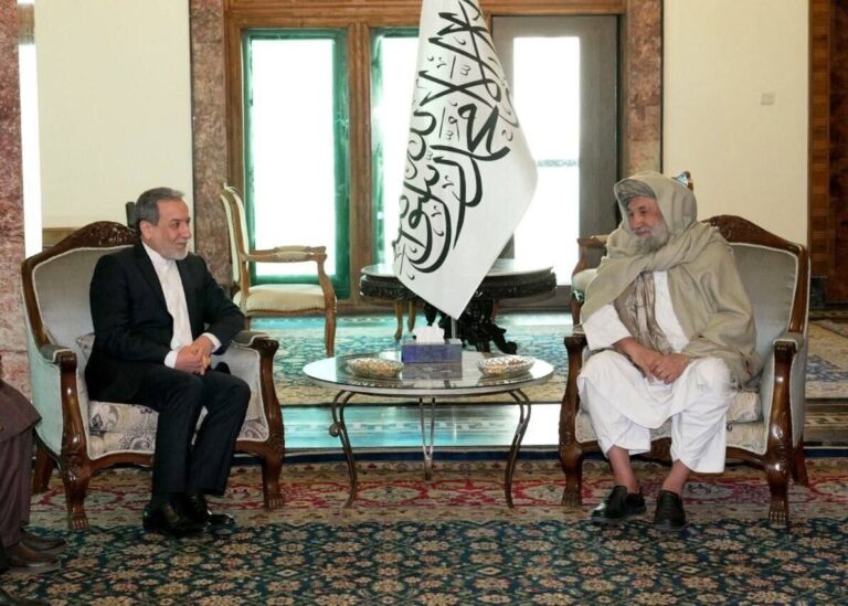 Iran's Chief Diplomat Engages with Taliban's Acting PM in Historic Kabul Meeting