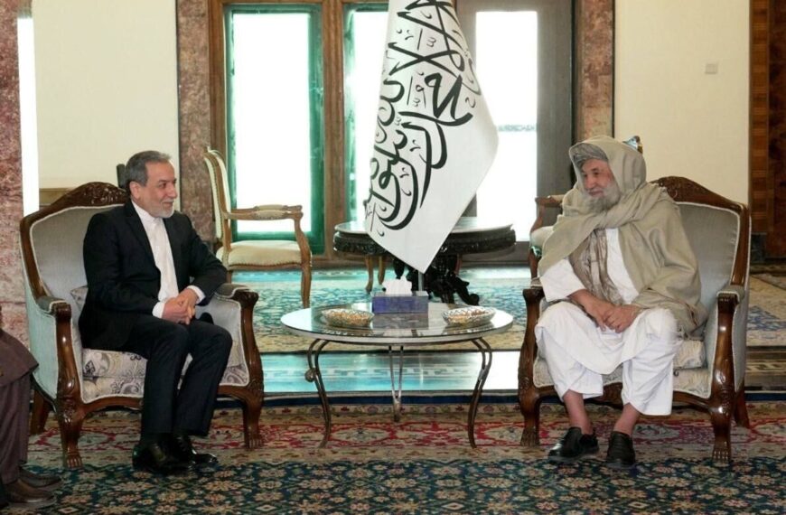 Iran's Chief Diplomat Engages with Taliban's Acting PM in Historic Kabul Meeting