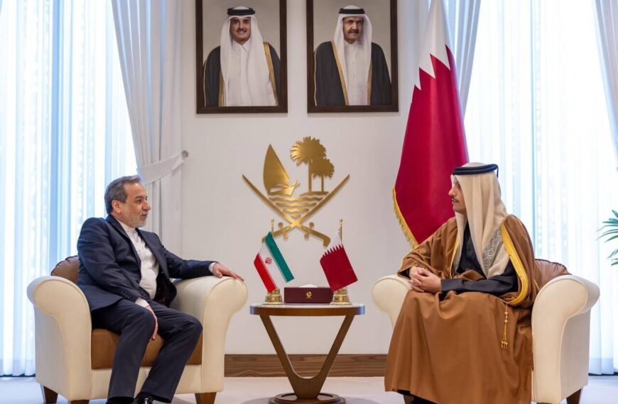 Iran's FM Araghchi Highlights Commitment to Strengthening Comprehensive Ties with Qatar