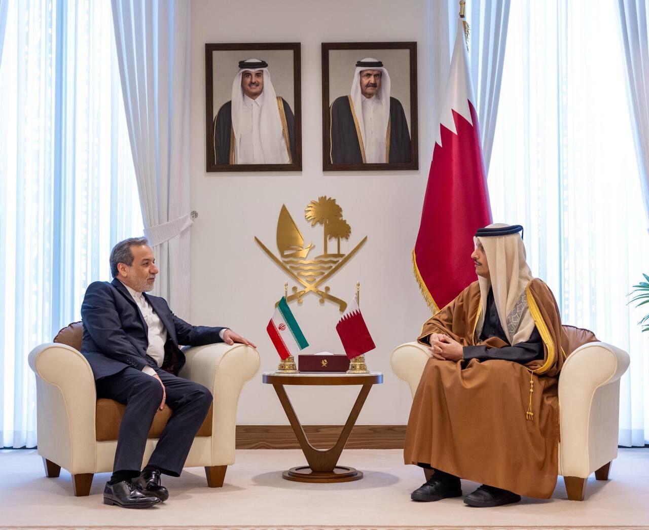 Iran's FM Araghchi Highlights Commitment to Strengthening Comprehensive Ties with Qatar