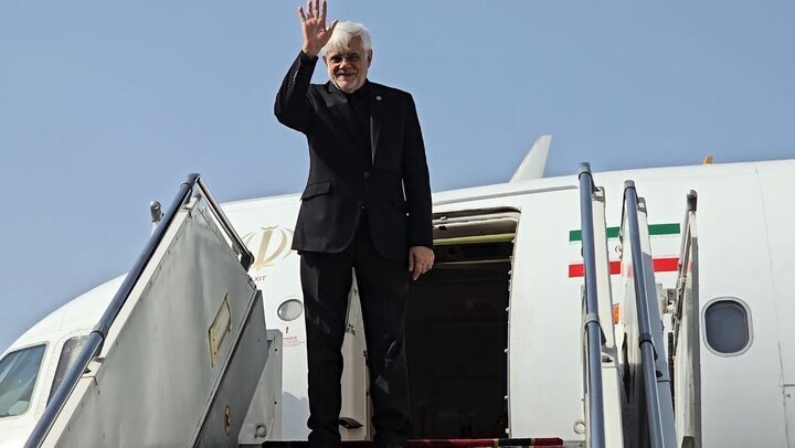 Iran's First Vice President Aref Sets Off for Almaty: A Diplomatic Journey Begins!