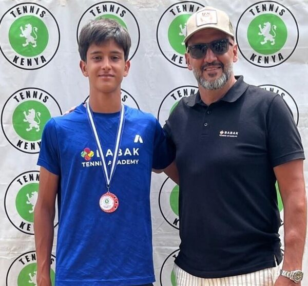 Airik Abedinzadeh Shines Bright with Silver Medal at Nairobi 2025 Tennis Championships!