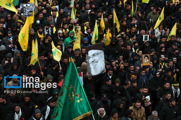 Beirut's Vibrant Hezbollah: Nasrallah and Safieddine's Funeral Highlights Resilience, Says IRGC