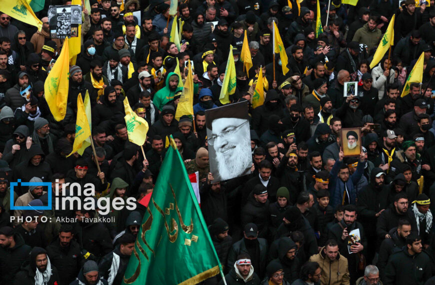 Beirut's Vibrant Hezbollah: Nasrallah and Safieddine's Funeral Highlights Resilience, Says IRGC