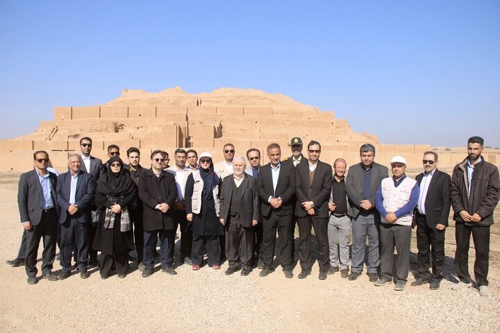 Deputy Tourism Minister Explores UNESCO World Heritage Site Tchogha Zanbil in Khuzestan