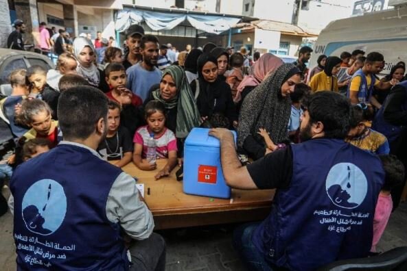 Gaza Kicks Off Ambitious Polio Vaccination Drive for 600,000 Children