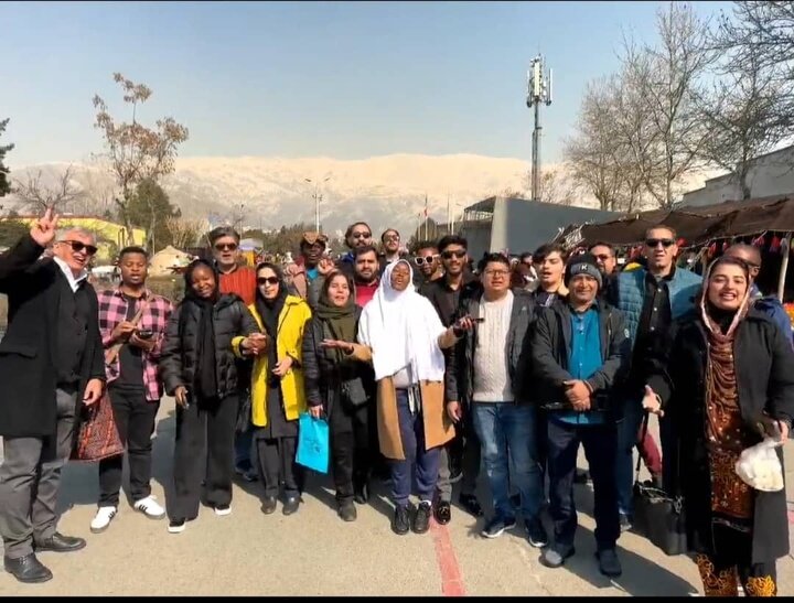 Global Influencers from Kenya, Zimbabwe, and Pakistan Explore Tehran's Vibrant Fair