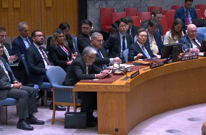 Iran Advocates for Inclusive Government in Syria at United Nations Security Council