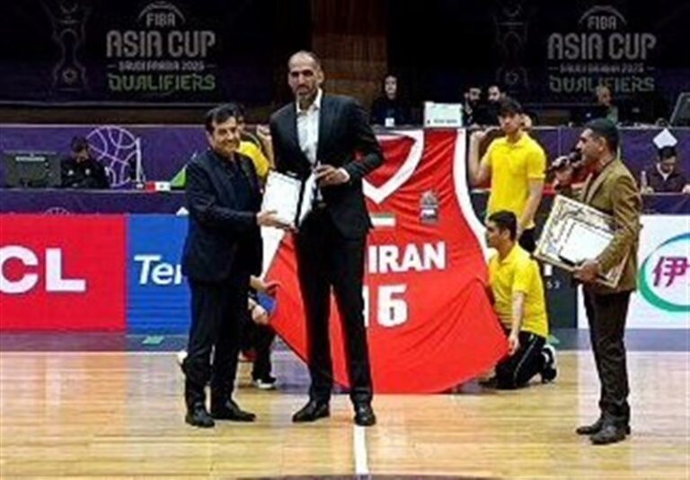 Iran Celebrates Basketball Legend Haddadi with Historic Jersey Retirement Ceremony