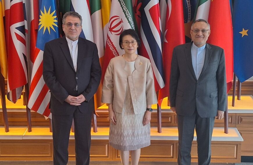 Iran and Thailand Celebrate 70 Years of Diplomatic Relations by Strengthening Bilateral Ties