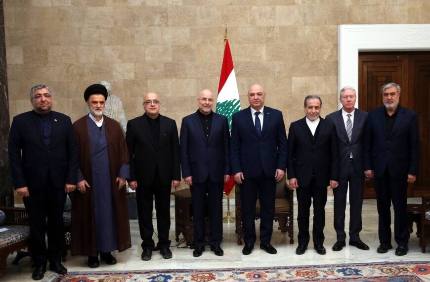 Iranian Delegation Engages in Key Talks with Lebanese President in Beirut