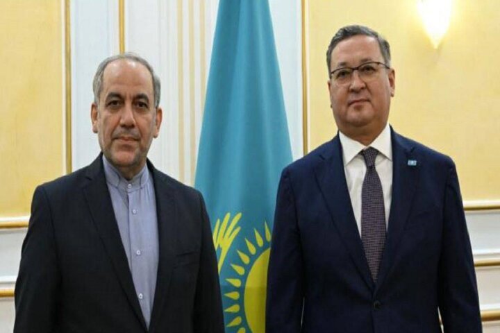 Iranian Envoy Engages in Key Discussions with Kazakh Foreign Minister