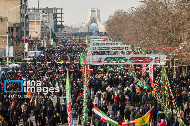 Iranian Officials Join Celebrations for Islamic Revolution Anniversary Rallies