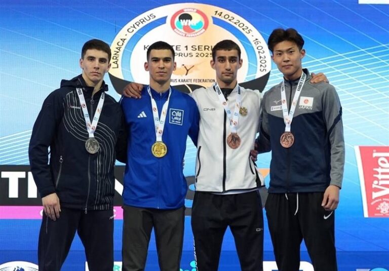 Iran's Nemati Clinches Third Gold Medal at 2025 Karate1 Series A!