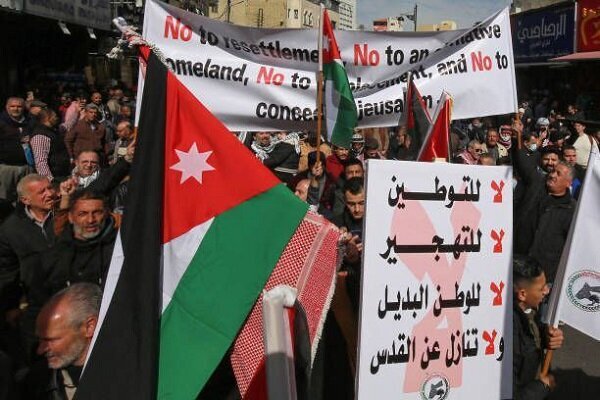 Jordanians Unite in Protest Against Trump's Controversial Gaza Displacement Plan