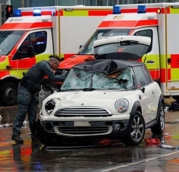 Munich Mayhem: Car Plows into Crowd, Leaving 20 Injured in Shocking Incident