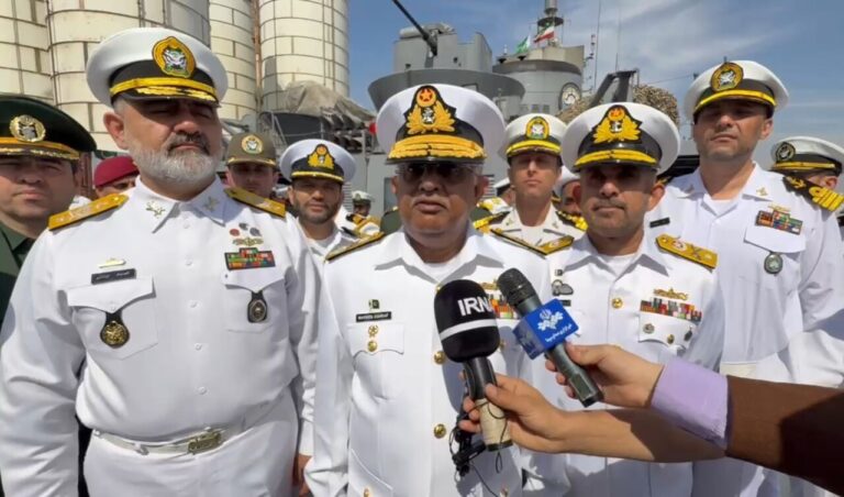 Pakistani Navy Chief Celebrates Iran's Participation in Aman-2025 Naval Drills