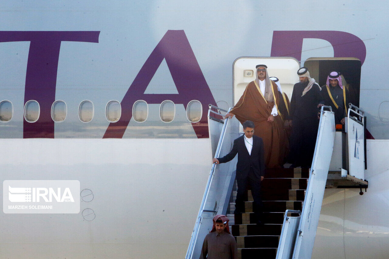 Qatar's Emir Makes Historic Visit to Tehran: Strengthening Bilateral Ties