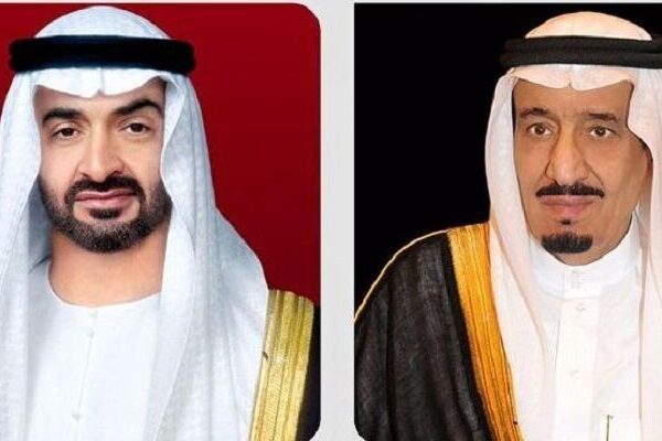 Saudi and UAE Leaders Extend Warm Greetings to Iran's President on Islamic Revolution Anniversary