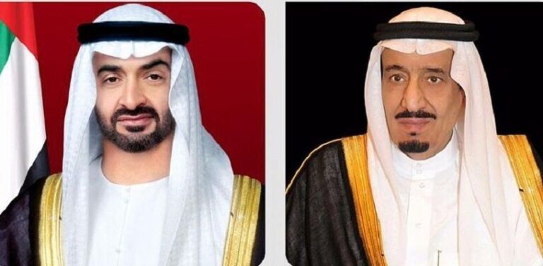 Saudi and UAE Leaders Extend Warm Greetings to Iran's President on Islamic Revolution Anniversary