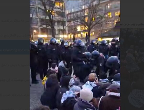 Shocking Footage: German Police Clash with Palestine Activists in Controversial Showdown