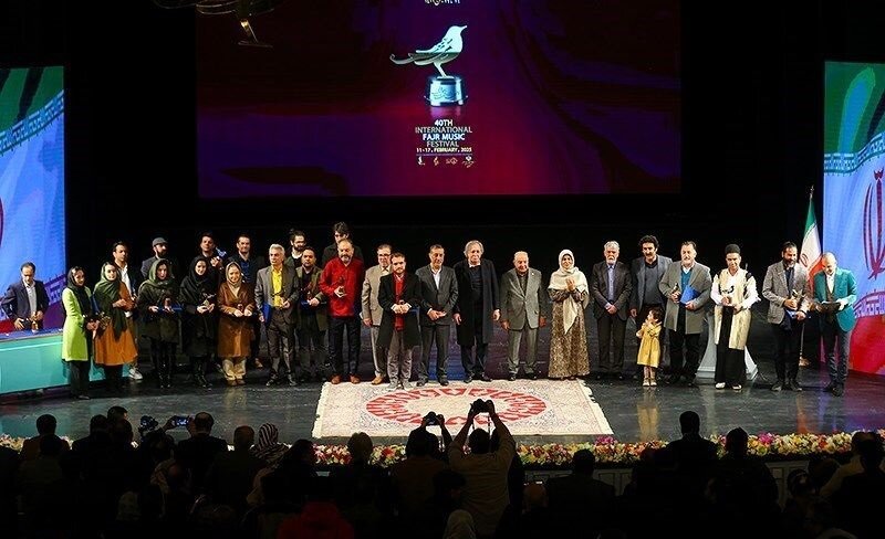 Spectacular Finale: 40th Fajr International Music Festival Shines at Vahdat Hall