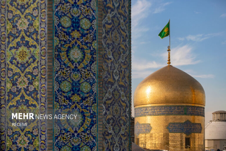 Stunning Footage: Imam Reza Shrine Transforms for Imam Hussein's Birth Anniversary Celebration