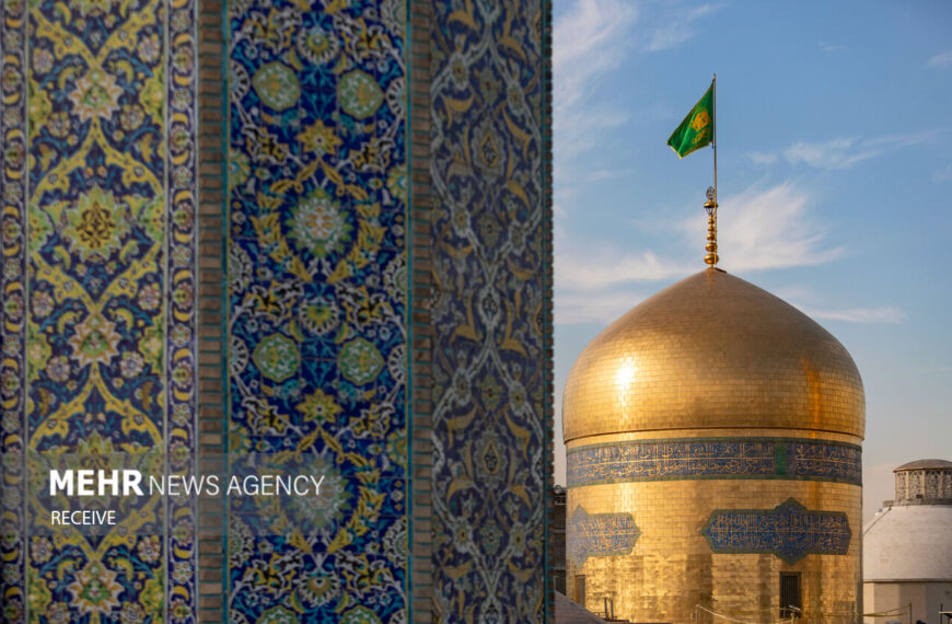 Stunning Footage: Imam Reza Shrine Transforms for Imam Hussein's Birth Anniversary Celebration