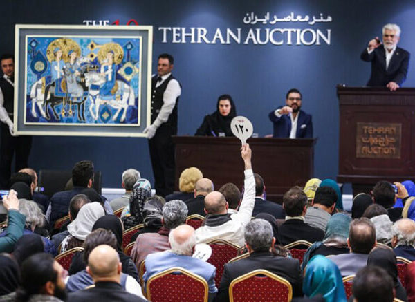 Tehran Auction Unveils 100 Masterpieces of Classical Iranian Art