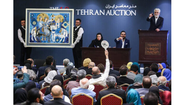 Tehran Auction Unveils 100 Masterpieces of Classical Iranian Art