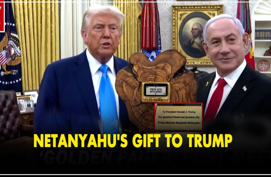 Trump's Golden Pager Gift from Bibi: What It Means for US Relations