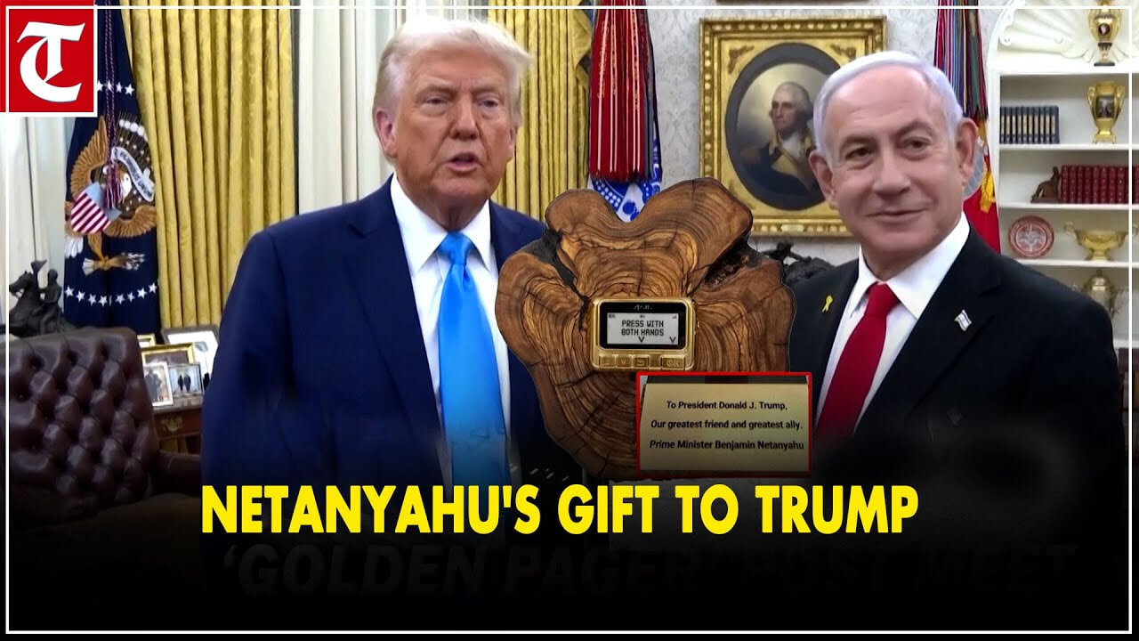 Trump's Golden Pager Gift from Bibi: What It Means for US Relations