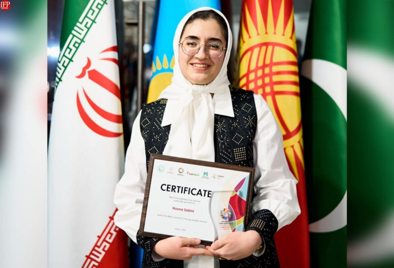 University of Tehran Student Honored as BRICS and SCO Young Researcher of the Year!