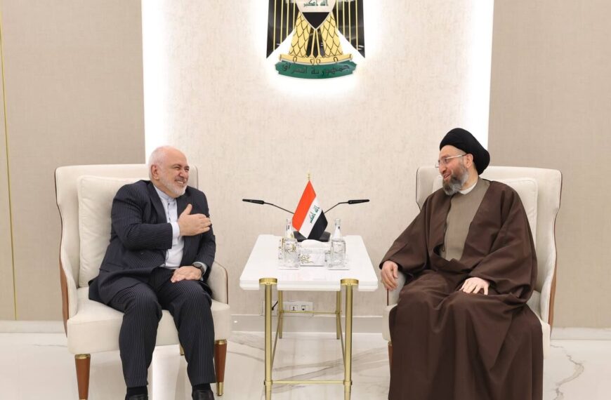 Zarif Engages in Strategic Talks with Iraqi Leader Ammar al-Hakim