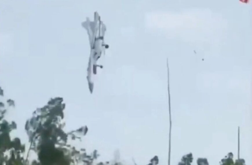 Chinese Fighter Jet Crashes in Dramatic Training Exercise: Watch the Shocking Video!