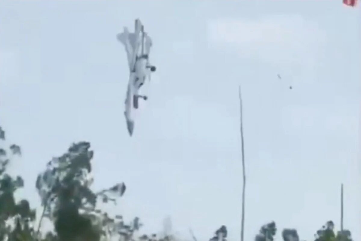 Chinese Fighter Jet Crashes in Dramatic Training Exercise: Watch the Shocking Video!