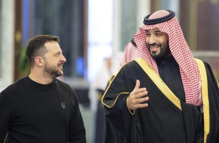 Historic Meeting: Zelensky and Saudi Crown Prince Unite in Jeddah for Strategic Talks