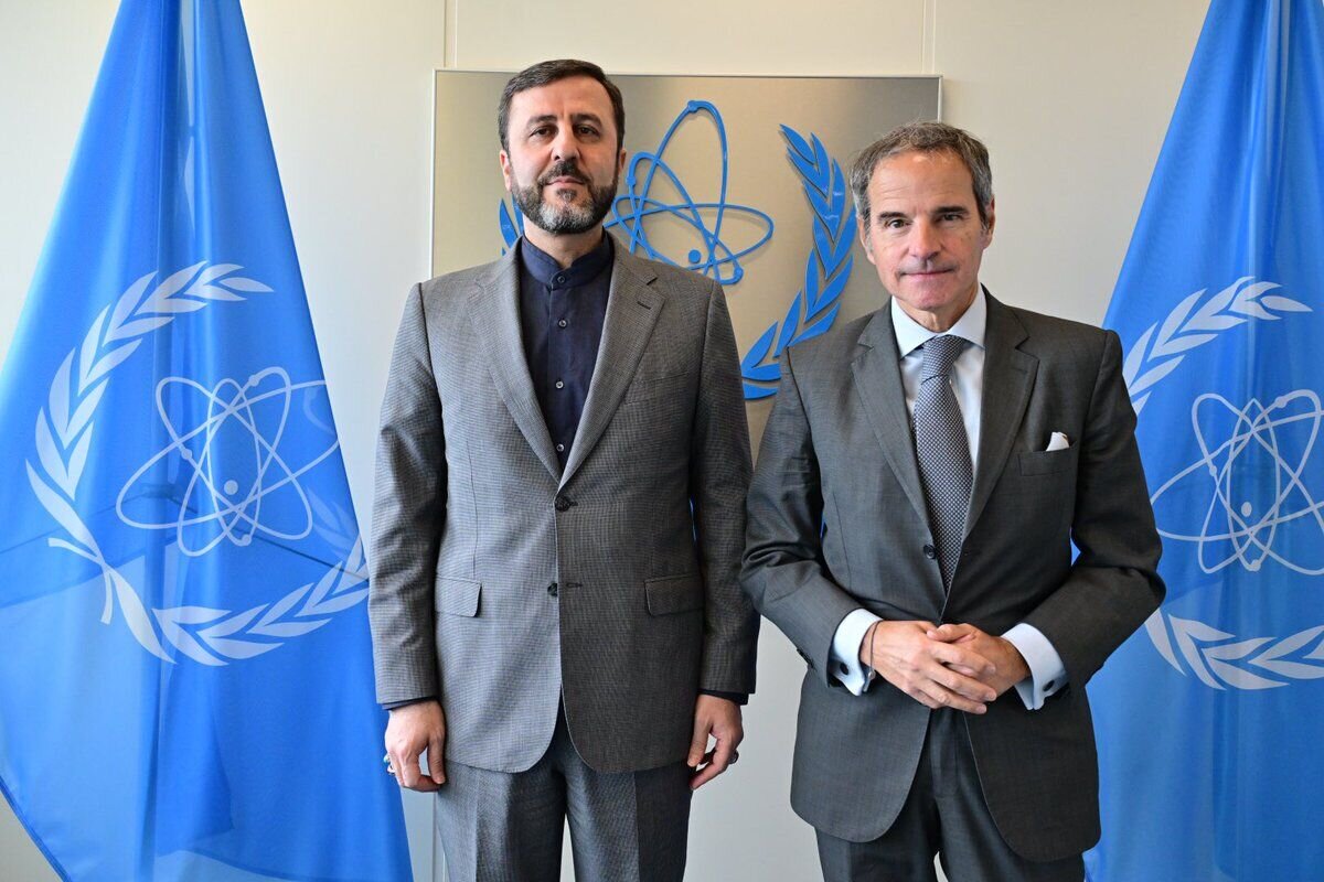 Iran's Deputy FM Engages in Honest, Productive Discussions with IAEA Chief Grossi