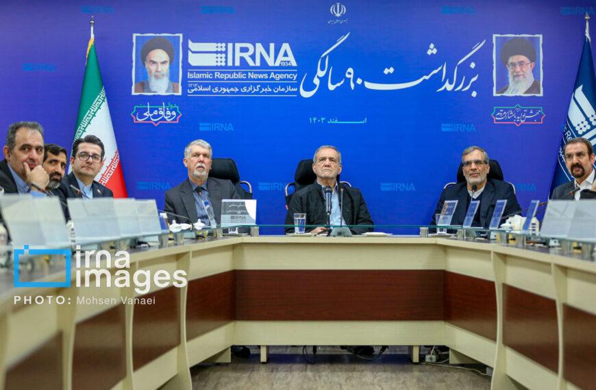 President Honors IRNA's 90th Anniversary with Special Visit to Celebrated News Organization