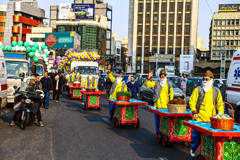 Vibrant Nowruz Celebration: A Carnival of Joy Welcomes the Persian New Year!