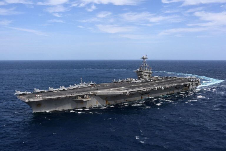 Yemen's Bold Move: Targeting USS Harry Truman Aircraft Carrier in High-Stakes Maritime Showdown