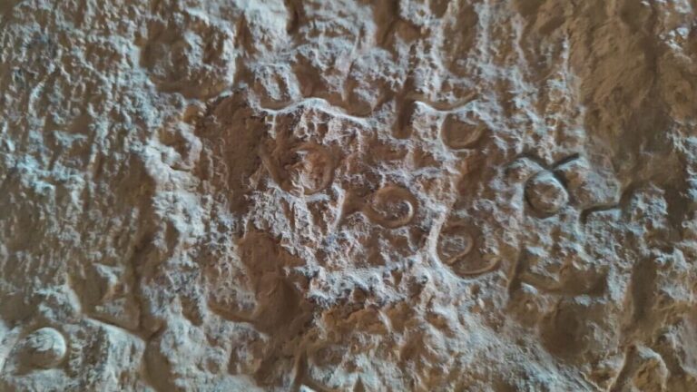 Ancient Sassanid Era Gravestone Inscription Discovered in Fars Province