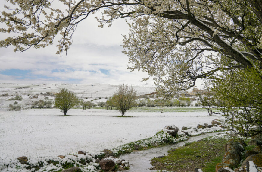 April Surprise: Winter Makes a Stunning Comeback in Ardabil!