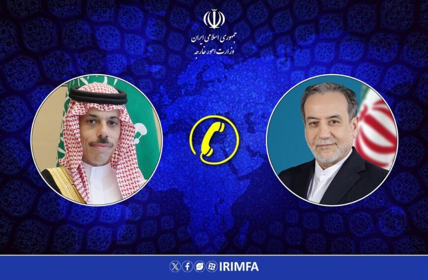 Araqchi Updates Saudi Counterpart on Key Developments in Iran-U.S. Negotiations