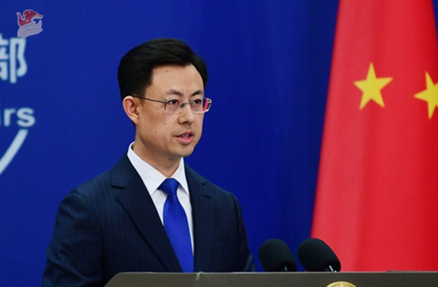 China Calls on U.S. to End Threats and Blackmail Tactics