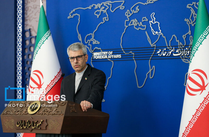 Iran Asserts: Defense Capabilities Non-Negotiable in Talks with U.S., Says Foreign Ministry Spokesperson